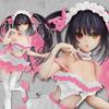 Figurine Anime Bureau Tokisaki Kurumi Support Figurine Figurines d'action Décoration Statue PVC Modèle Poupée Collection Jouets Cadeau de Vacances 20cm