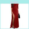 Elegant Women Casual Long Sleeve Patchwork Sequined Off Shoulder Pullover Dress