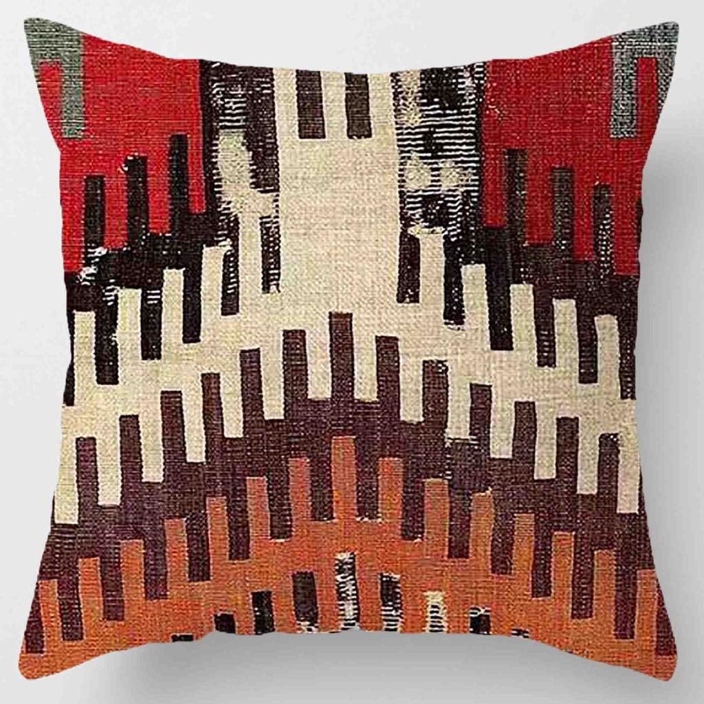 Bohemian Pillowcase Home Decor Polyester Comfortable Seat Cushion Geometric Cushion Family 45* 45cm Pillowcase