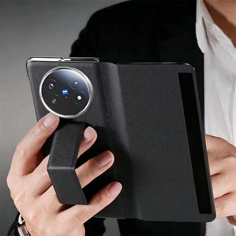 Leather Case For Vivo X Fold 6 Anti-fall Back Cover Case for VIVO X FOLD 6