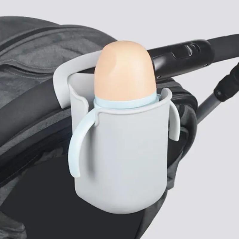 Soft Silicone Cup Holder for Baby Stroller Accessories Universal Flexible Pram Cart Bottle Holder Kids Bicycle Phone Holder