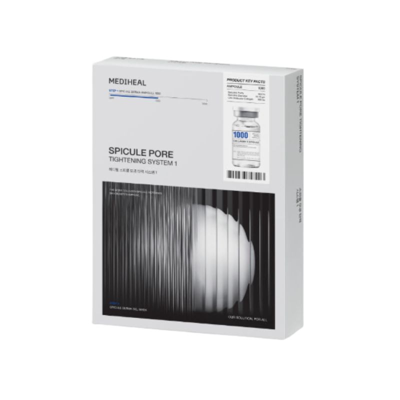 Mediheal Spicule Pore Firming System 1 Ampoule & Collagen Gel Mask Pore Tightening Treatment 31g x 10 Sheets 1