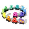 Wooden Magnetic Number Train Toys 0-10 Numbers Colorful Building Blocks Kids Toys Baby Enlightenment Cognitive Puzzle Toys