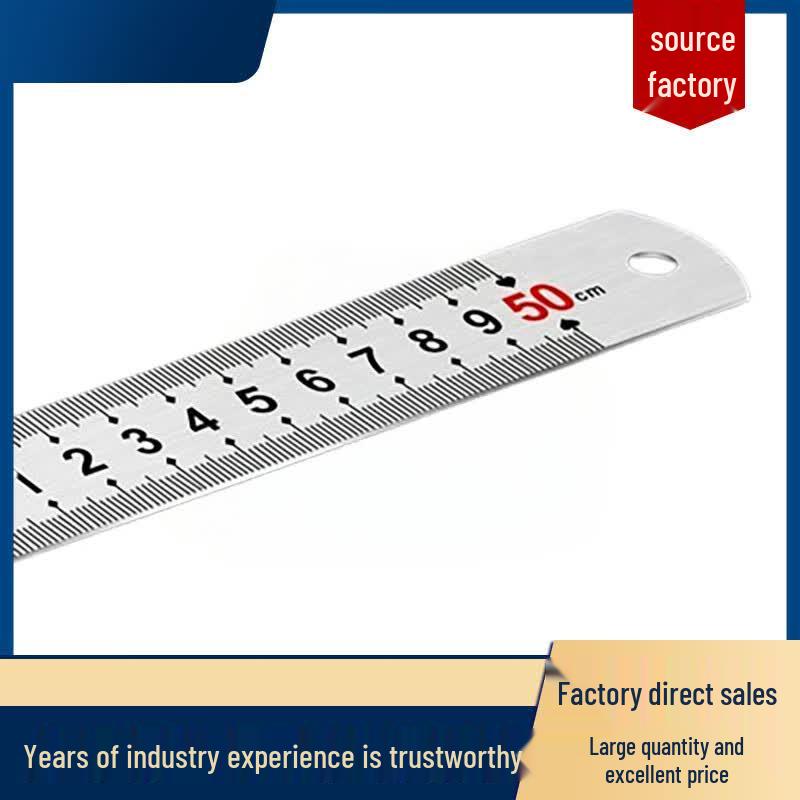 Nuanzhiyuan High Precision Stainless Steel Straight Ruler