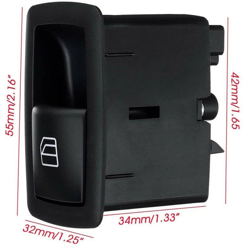 Replacement Window Control Switch for Mercedes For Benz R Class W251 and M Class W164 Models OEM 2518200510 A2518200510