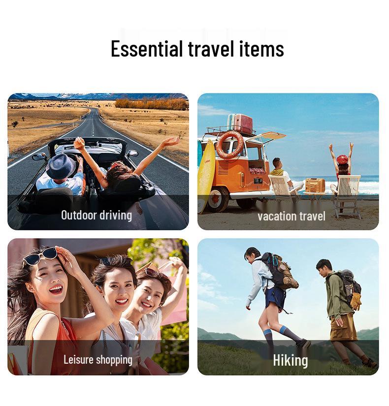 TRP20330 Banana 5th Gen Foldable Polarized Large Frame Blush Sunglasses with UV Protection