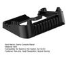 Game Console Horizontal Stand for Switch/OLED Non-slip Heat Dissipation Space Saving Game Console Storage Base with 10 Game Card Organizer Slots