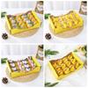 16Pcs/Set Simulation Easter Yellow Chicks Decoration Snow Man Flocking Easter Bunny Ornaments Mini Spring Cute Animal Decoration