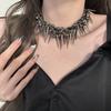 Punk Retro Thorn Thick Necklace Fashionable Men Women Choker Hip-Hop Personality Couple Jewelry Accessories Gift