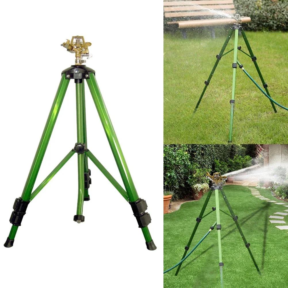 Adjustable Height Sprinkler 360 Degree Sprinkler Green Built-in Rubber Filter O-ring Ergonomic Gooseneck Connector China Mainland