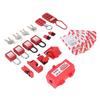 Electrical Lockout Tagout Kit Hasps Plug Lockout Loto Safety Locks Hanging Tags Keys and Storage Bag