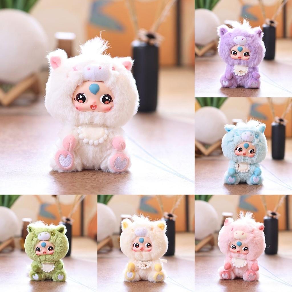 Cute Pony Plush Toy With Pp Cotton Filling For Bag Decoration And Gift