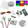 DIY 0.8mm Pin 1x1 1x2 1x4 Length 50cm SMD LED 2835  Remote Control Building Block Flash Lamp City Street Light Bricks