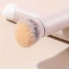 [Professional Kabuki Brush] Professional Mini Kabuki Brush - Angled Flat Top Concealer & Contour Brush | Small Precision Brush for Blending,