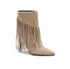 Ковбойские сапоги PINKO Olympe Tronchetto PE 23 BLKS1 100573 A0N8 Бежевый