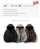 2026 Men's Hooded Reversible Cotton Jacket - Plush Winter Outerwear Fashion Trend