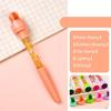 Penna Fidget Bubbler Con Timbro 5 in 1 Penna Soffia Bolle Divertente Penna Timbro a Rullo Sigillo Giocattolo per Bambini