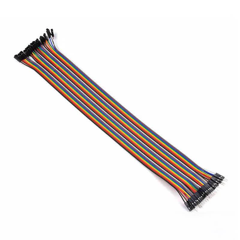 Meibaogu 40-Pin Copper Core Dupont Jumper Wire Ribbon Cable
