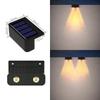 1/2/4PCS Solar Wall Lights Outdoor Waterproof Garden Step Lighting for Yard Fence Stair Pathway Decoration Outside Solar Lights