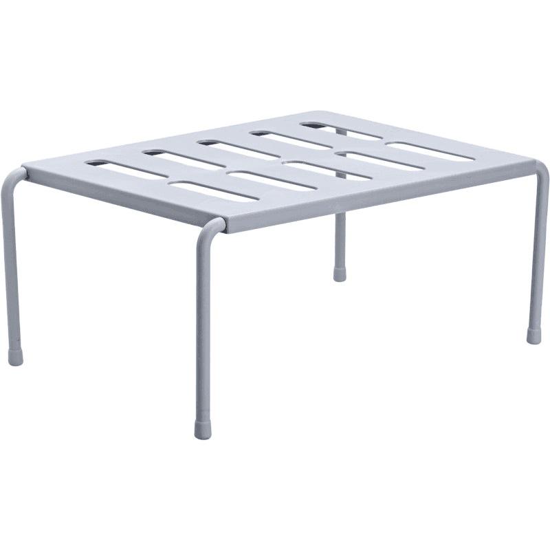 Suport telescopic din plastic pentru pantofi și papuci, pentru depozitare care economisește spațiu în bucătărie, sufragerie, cămin sau gospodărie.