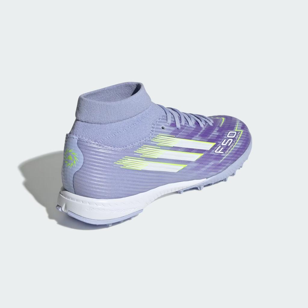 JI0014 Adidas F50 Sparkfusion League Turf Boots Violet Tone (Women's)