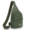 Borsa a petto di grande capacità Stile coreano semplice Zaino a tracolla da donna Nylon casual da esterno Monospalla