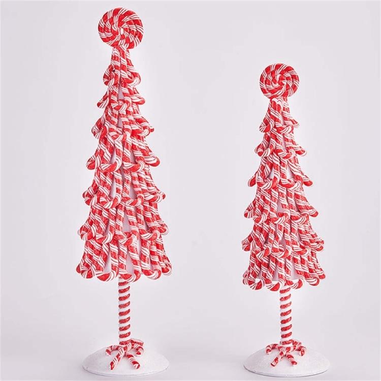 Lebhafter Zucker Weihnachtsbaumschmuck Langlebiger PVC-Schmuck für Feiertagsfeier Heim Büro Dekoration