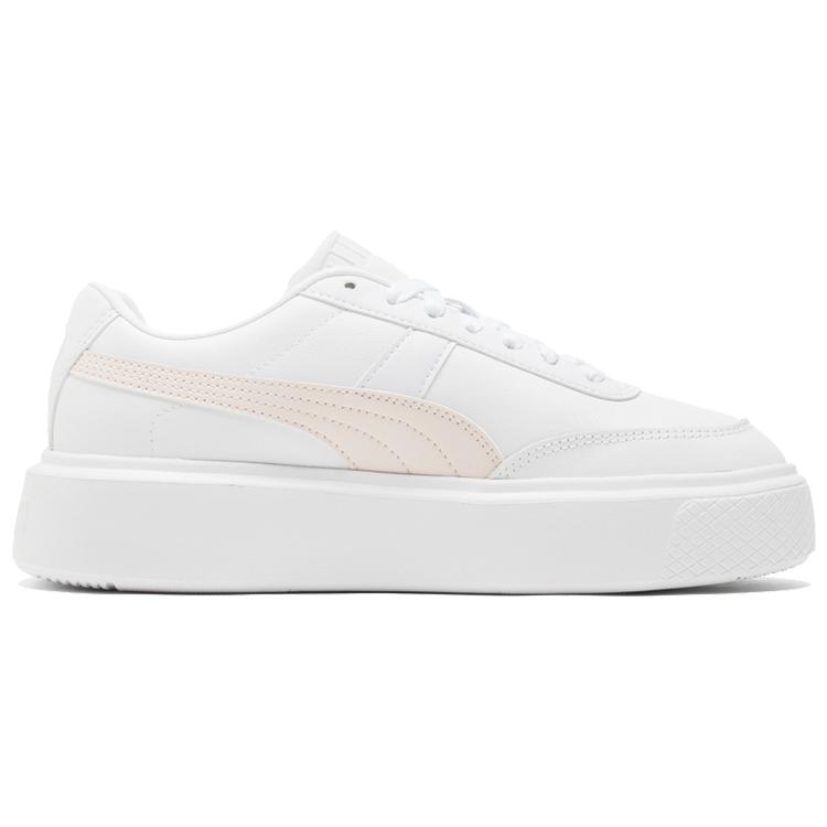 Puma Womens Oslo Maja 'White Cloud Pink' (women's sizes) White / Cloud Pink Skateboard Shoes 374864 04