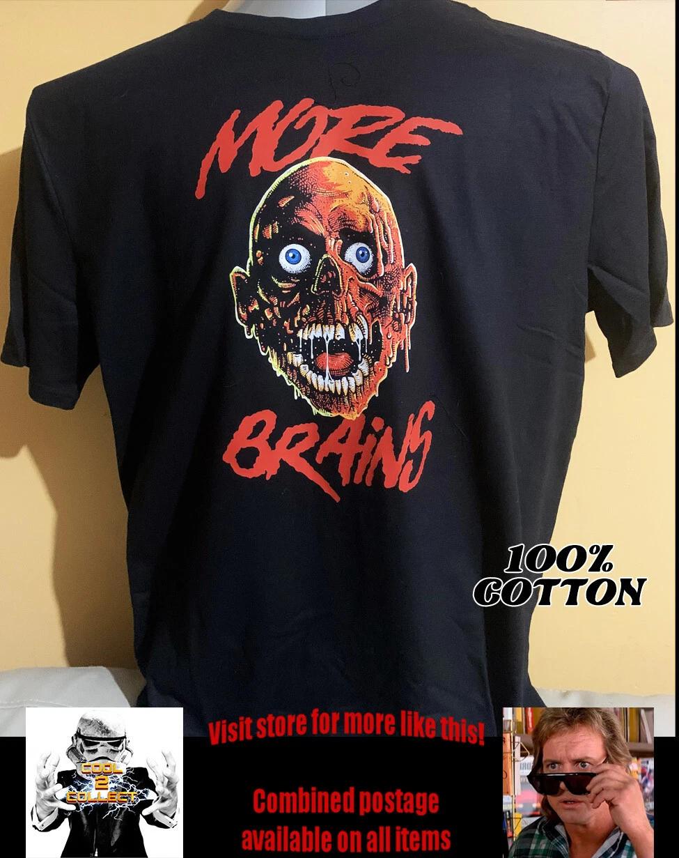 Cool Retro Horror Movie Shirt - Return of the Living Dead  Tarman  - More Brains S