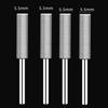 4pcs Diamond Coated Cylindrical Burr Chainsaw ener Grinder Chain Saw Grinding