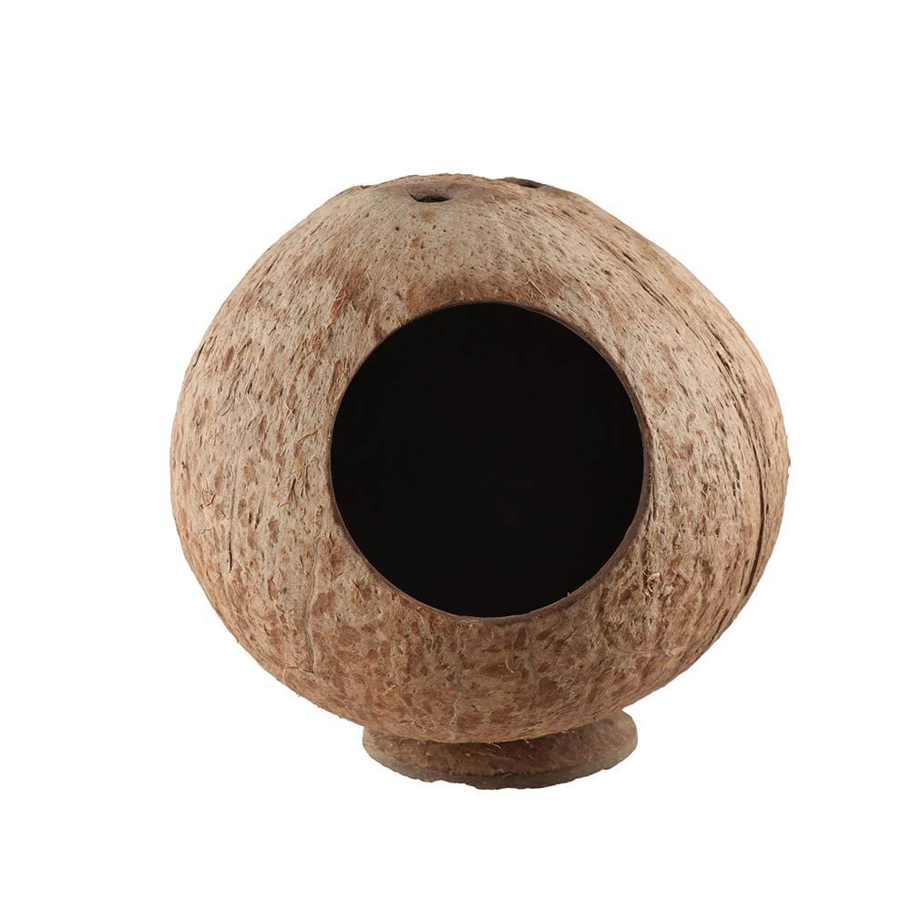 Odporny na zarysowania Domek dla chomika ze skorupy kokosowej Odporne na gryzienie Gniazdo dla chomika Zabawka do gryzienia Ćwiczenie