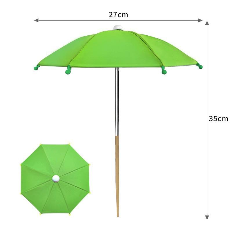 Mini Paper Umbrella Picks for Cake and Fruit Decor