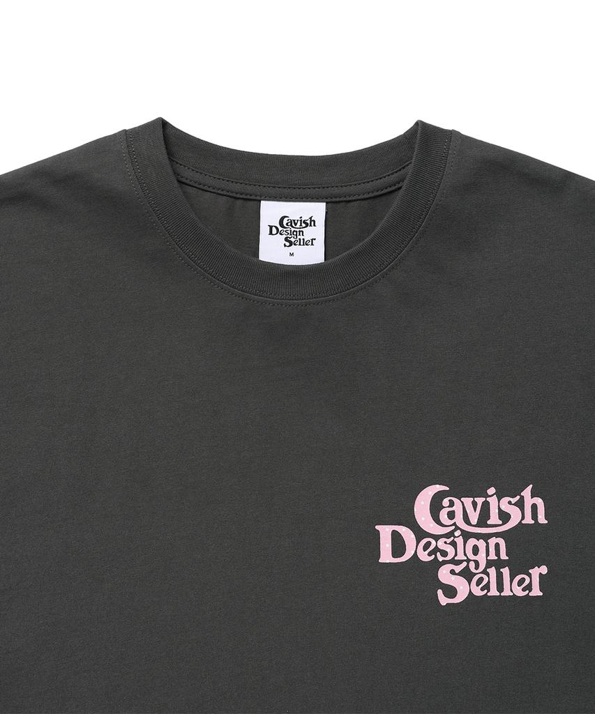 CAVISH Star Seller Logo Ss Tee Charcoal(Cv2Gmut527A)