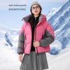 Snowflying Women's Thick Hooded Duck Down Jacket