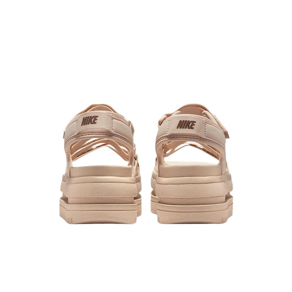 Nike Ikon Klassisk Bekväm Mode Vardag Mångsidig Strandtofflor Damsandaler Khaki DH0223-102