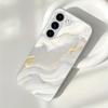 Platinum Textured Electroplated Glass Phone Case Suitable for Samsung Galaxy S26 S25 S24 S23 S22 S20 FE/Ultra/Plus Anti Drop