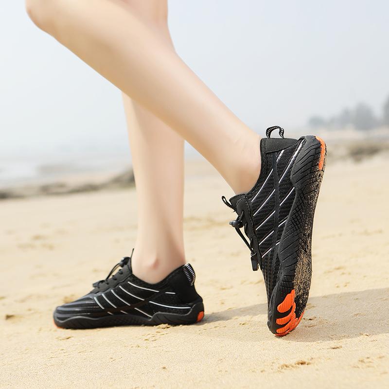 35-46 Yoga Fitness Shoes Men's Multi-function Solid Color Water Sports Outdoor Hiking Shoes Women's Large-scale Diving Beach Shoes