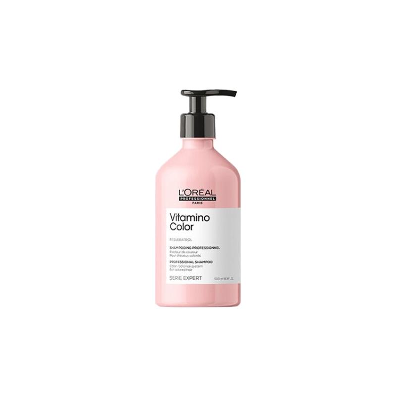 Loreal Paris PRO Сияющий Шампунь Восстановление Запечатывание Очищение Новый Цвет Блеск Шампунь-500мл коричневый