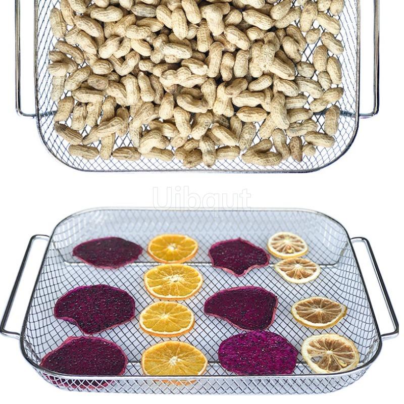 304 Stainless Steel Dried Fruit Mesh Frying Basket Mesh Suitable for Supor Midea Changdi and Joyoung Electric Ovens and Air Fry