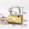 Padlock  Small Locks for Luggage Case Locker Home Improvement Hardware 30mm 40mm Include 3Keys
