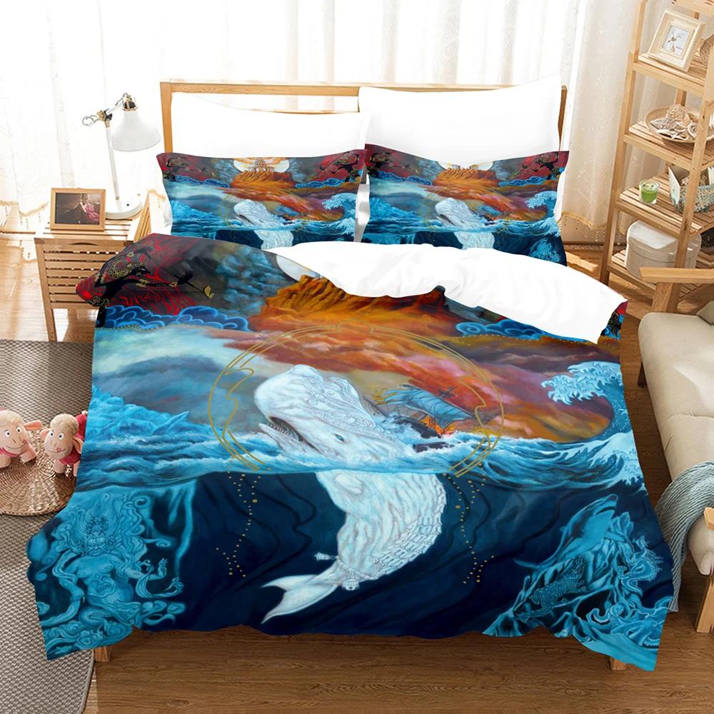 Abstract Art Duvet Cover Set Black and White Pattern King Queen Size for Kids Boys Girls Bedding Set Polyester Comforter Cover