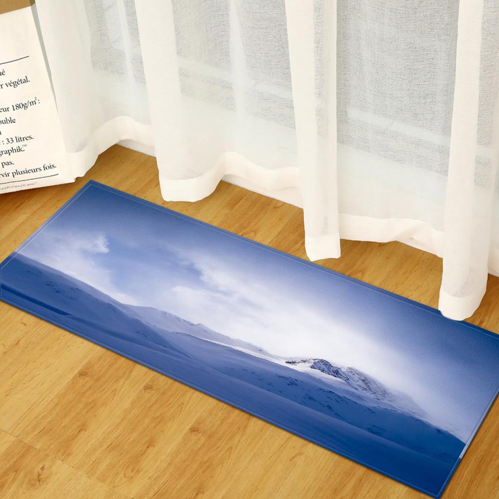 Fresh Entrance Door Mat Bathroom Absorbent Floor Mat Bedroom Living Room Bedside Blanket Carpet