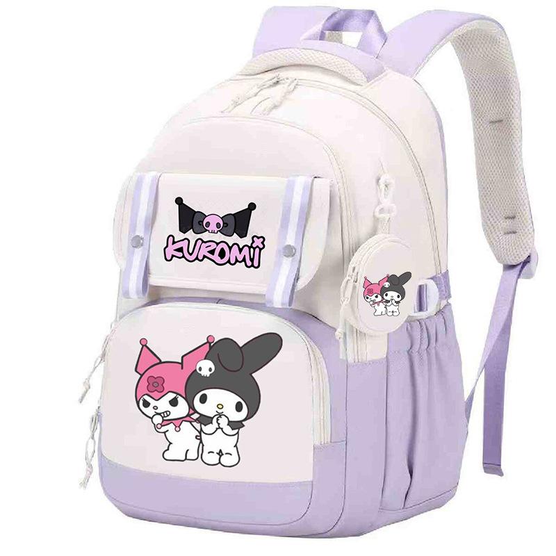 Animation Cartoon Printing Primary And Secondary School Students Lightweight Ridge Protection Backpack Large Capacity Campus School Bag