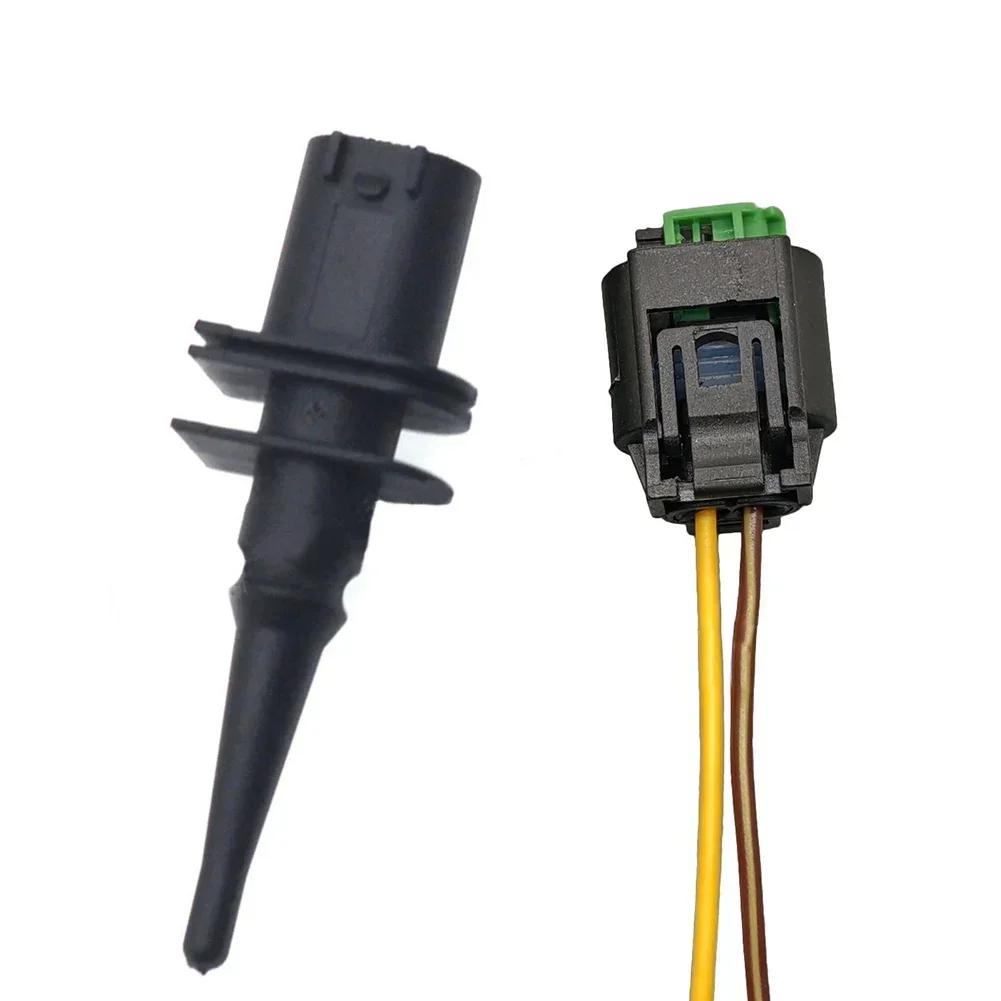Ambient Outside Air Temperature Sensor With Connector Plug For BMW 1 6 7 Series E39 E46 X3 X5 X6 Z4 Z8 MINI R50 R53 R56 R55