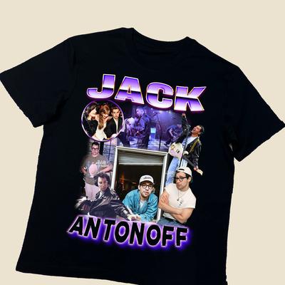 Jack Antonoff Kollektion Grafikshirt Klassisches Schwarz Unisex S-5XL EM1303 Unisex T-Shirt