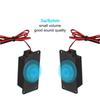Uxcell 2pcs 3W 8Ohm Single Mini Speaker Full Range Mobile Portable Advertising Machine Speaker with Terminal Wire Connector Separation Interface for