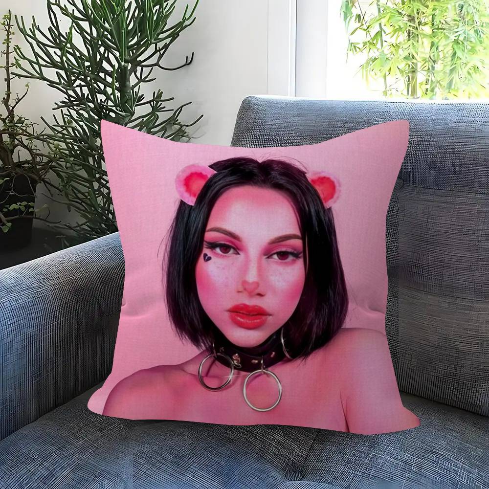 SINGER OOmar Courtz Album Doublesided Printed pillow cover Short plush Suitable living room bedrooms sofas throw cushion cover