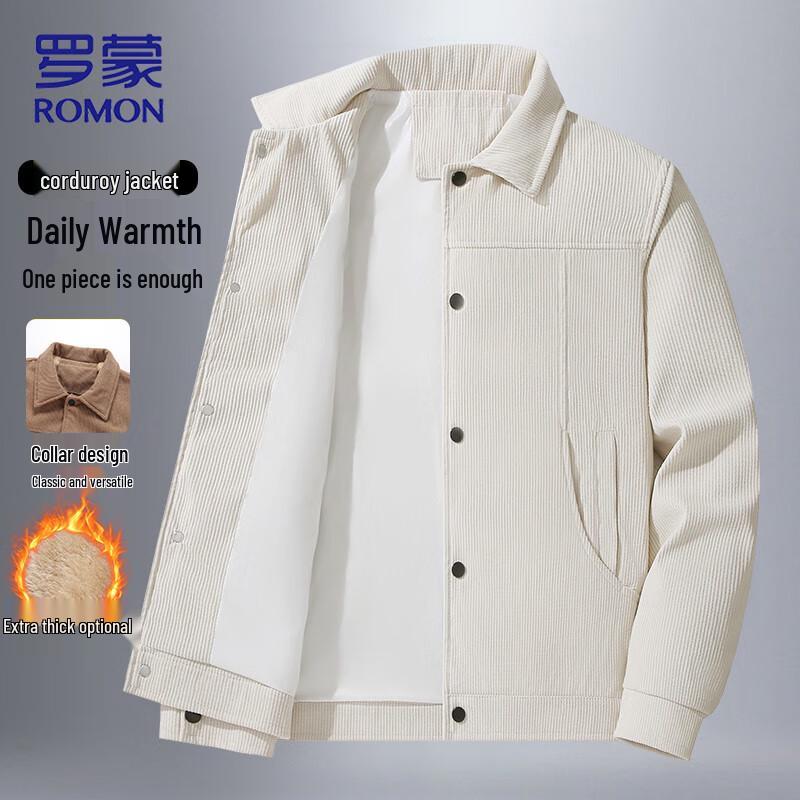 

ROMON Men s Corduroy Workwear Jacket 5XL