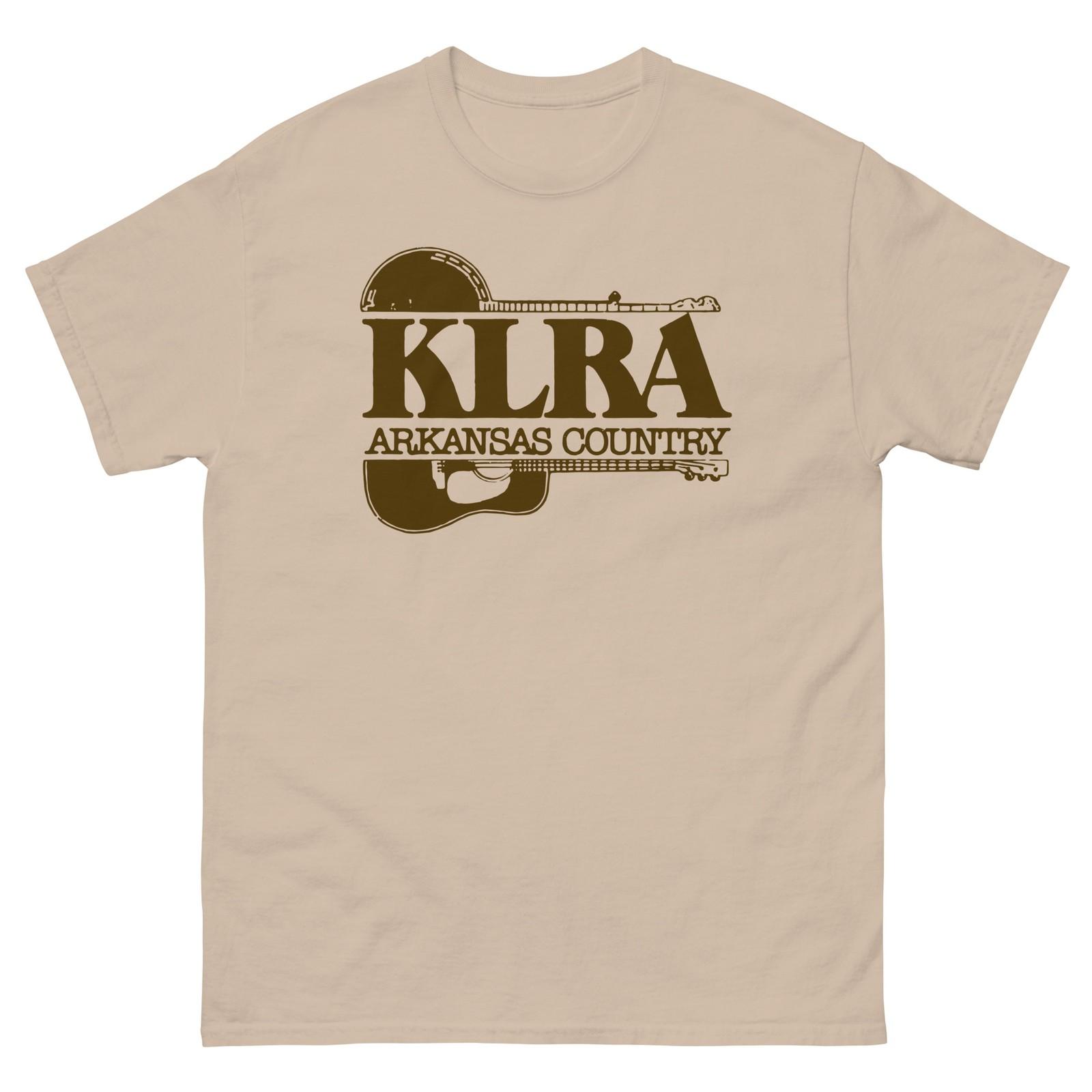 KLRA Little Rock Arkansas Country Music Graphic T Shirt Unisex classic tee M