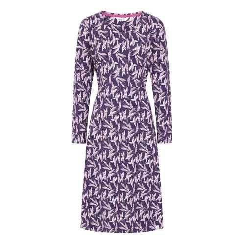 Lazy Jacks Womens/Ladies Barley Long-Sleeved Midi Dress